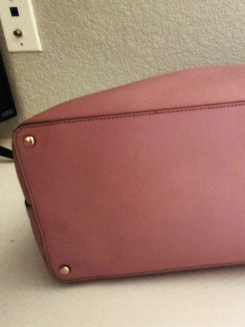 Like New Kate Spade Pink Leather Shoulder Bag Tote Purse